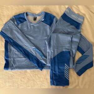 EUC Women’s HELLY HANSEN LIFA Merino Baselayer Set - Size Medium